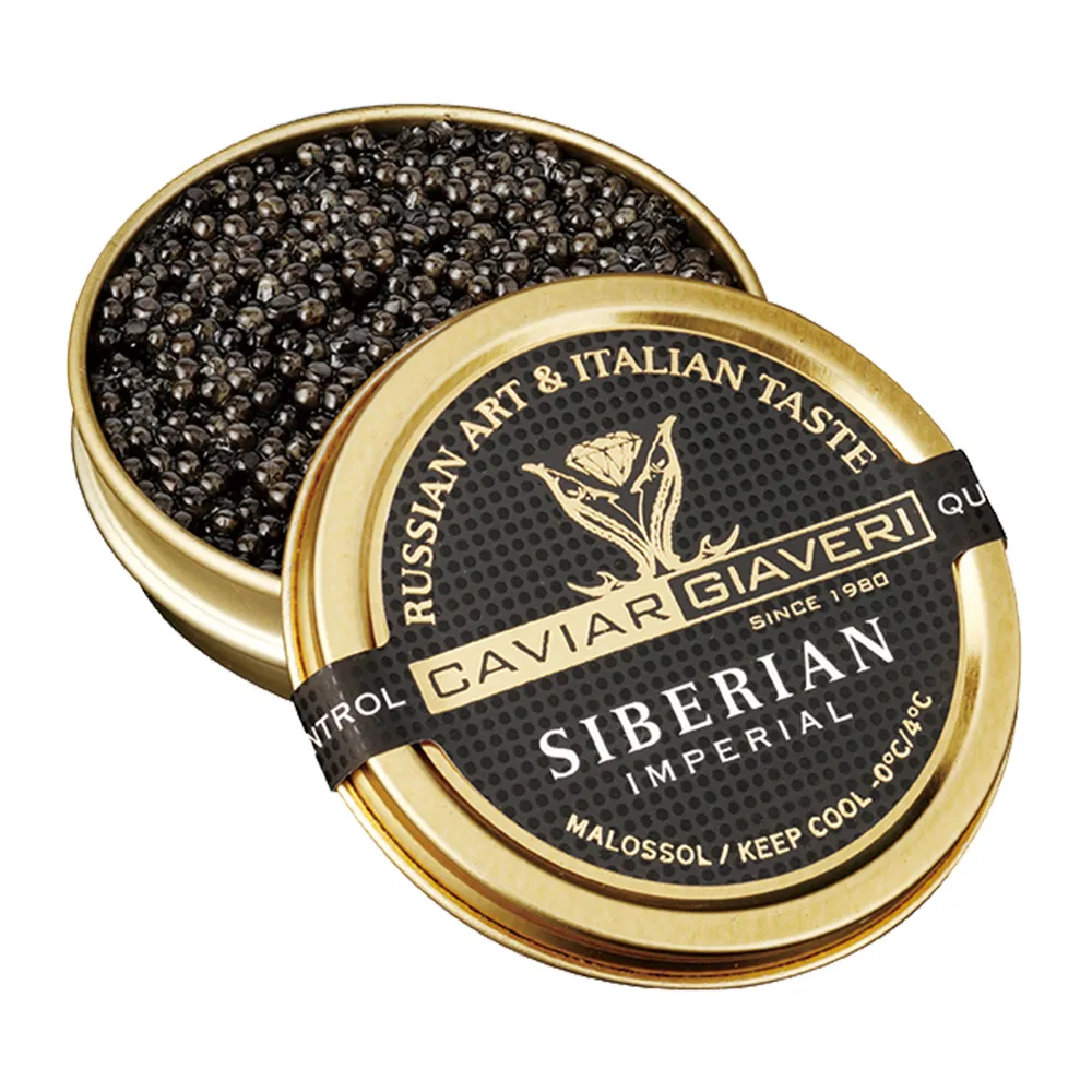CAVIAR GIAVERI 珈費里 貝魯迦魚子醬 15g(白蓋 Beluga&Siberian)